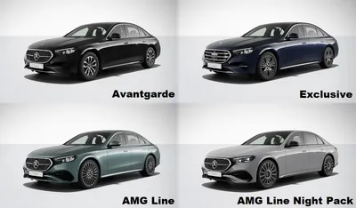 Все сегодняшние модели Mercedes-AMG