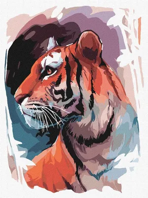 Взгляд тигра» — создано в Шедевруме