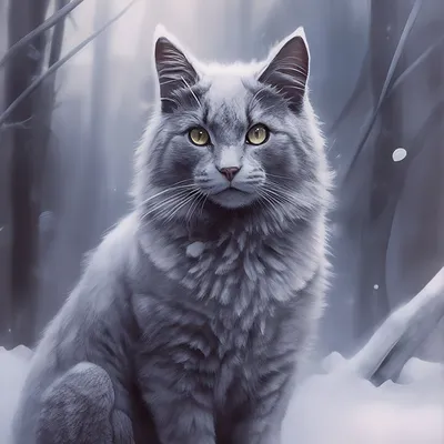 Семья нашла в лесу странное бревно — это оказался замерзший кот - Питомцы  Mail.ru