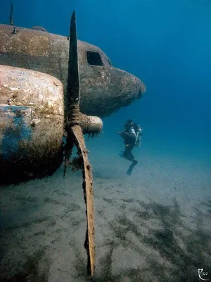 Некоторые затонувшие самолеты WWII