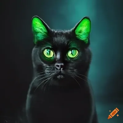 В Гродно живет зеленый котенок – хозяин уверяет, что цвет такой от природы  | tochka.by