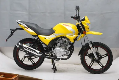 Желтый мотоцикл: Превосходные изображения для экрана