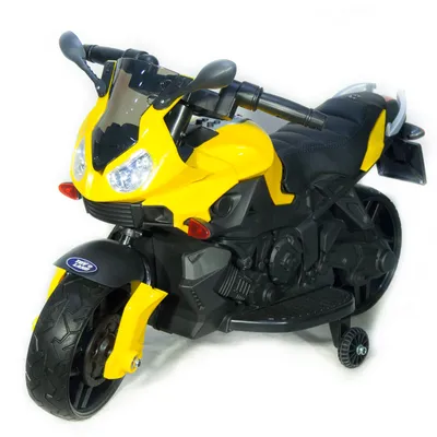 Картинка желтого мотоцикла на рабочий стол