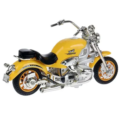Снимок желтого мотоцикла в Full HD для мотофанатов