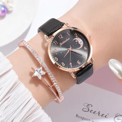 Женские часы, 5 в 1 купить по низким ценам в интернет-магазине Uzum (704263)