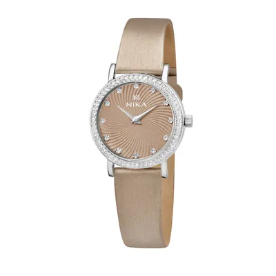 Купить серебряные женские наручные часы НИКА Slimline артикул 0102.2.9.91A  с доставкой - nikawatches.ru