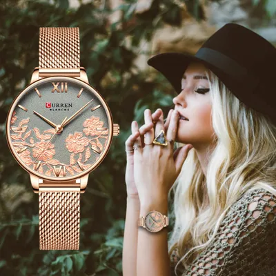 Купить Женские кварцевые наручные часы, лучшие роскошные женские часы,  оригинальный дизайн, женские часы, лучшие подарки для жены, семьи, друга |  Joom