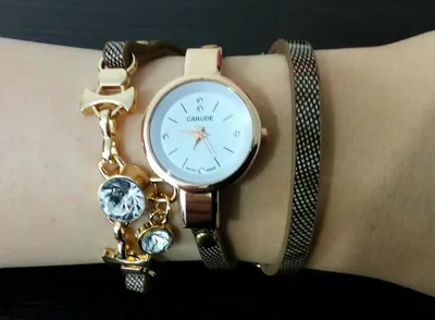 Привет модные часы Роскошные женские кварцевые часы Водонепроницаемые женские  часы Женские наручные часы – купить по низким ценам в интернет-магазине Joom