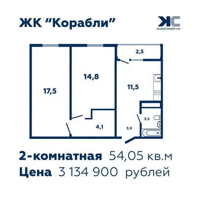 ЖК Корабли в Нижнем Новгороде от ГК Жилстрой-НН - цены, планировки квартир,  отзывы дольщиков жилого комплекса