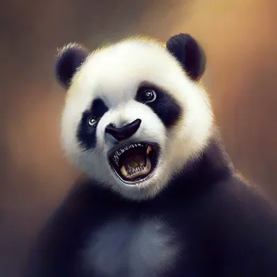 Злая панда - 77 фото