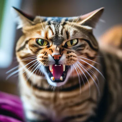 Прикольные картинки злых котов (95 фото)