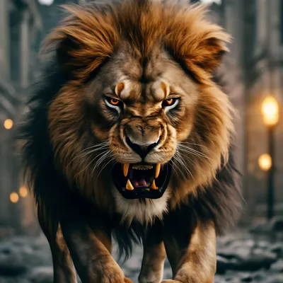 Злой лев» — создано в Шедевруме