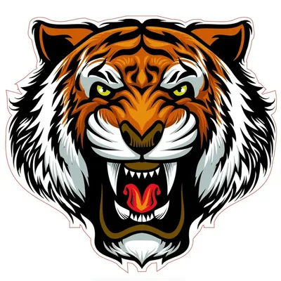 злой тигр стоковое изображение. изображение насчитывающей анимизма -  230779841