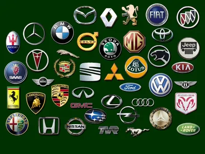 Раскраски логотипы Автомобилей