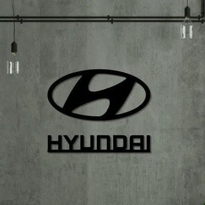 Колпачок на диски Hyundai черный/хром лого (74мм)
