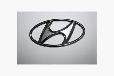 Эмблема Hyundai — Hyundai Santa Fe (2G), 2,2 л, 2011 года | просто так |  DRIVE2
