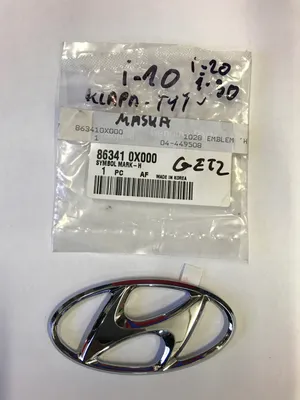 Колпачок на диски Hyundai черный/хром лого 52960-26400 (63мм)