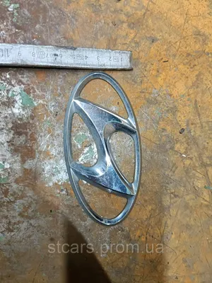 Значок HYUNDAI - эмблема (3,5 х 5 см) - Автотюнинг