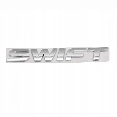 SUZUKI SWIFT FRONT GRILLE CHROME LOGO EMBLEM GENUINE SIZE 10x10 cm | eBay