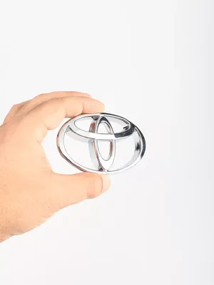Эмблема - Значок Toyota 160*110 Мм — Купить на BIGL.UA ᐉ Удобная Доставка  (1923761792)
