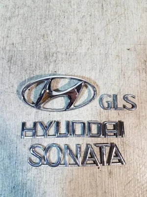 Значок (эмблема) передний Hyundai Sonata 7 86310G8100 купить Б/У id70857