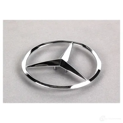 Крупным Планом Знак Mercedes И Перед Новым Роскошным Черным Автомобилем  Mercedesbenz — стоковые фотографии и другие картинки Логотип - iStock