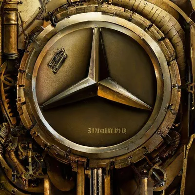 Бесплатный STL файл Старинный знак Mercedes Benz 🚗・3D-печатная модель для  загрузки・Cults