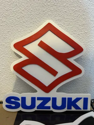 Наклейка логотип Suzuki 50мм - купить Наклейка логотип Suzuki 50мм в Киеве  и Украине, цены на Наклейки на бак в интернет-магазине мото аксессуаров  moto-motion.com.ua