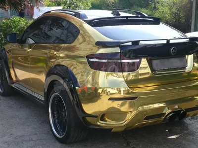 Золотая BMW M5 E60» — создано в Шедевруме