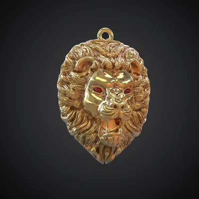 Купить Кулон женский знак зодиака лев золото фирмы Xuping Jewelry  медицинское золото диаметр 20 мм. в Украине от компании \"БижуМир -  Бижутерия оптом\" - 1085255168