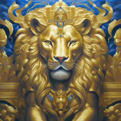 Золотой лев фото 