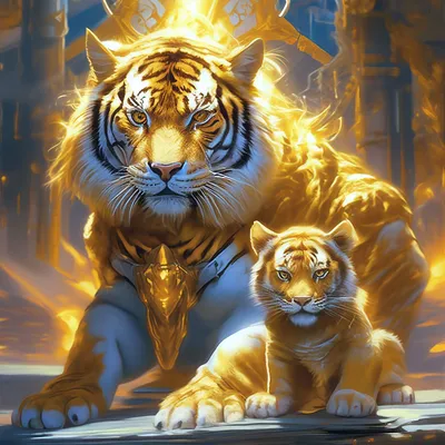 Самый редкий золотой тигр - ЯПлакалъ