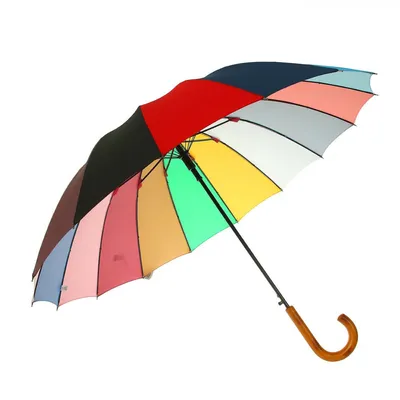 Зонт мужской Три Слона 907 бежевый/коричневый - характеристики и описание  на Мегамаркет